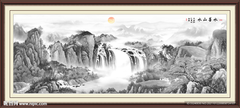 国画山水
