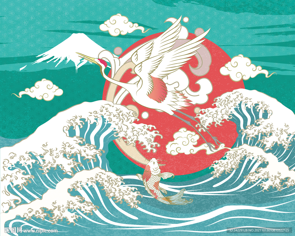 飞鹤 国潮风装饰画