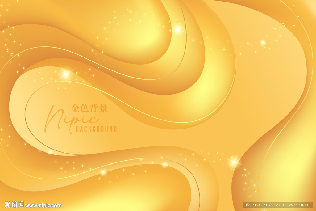 金色背景