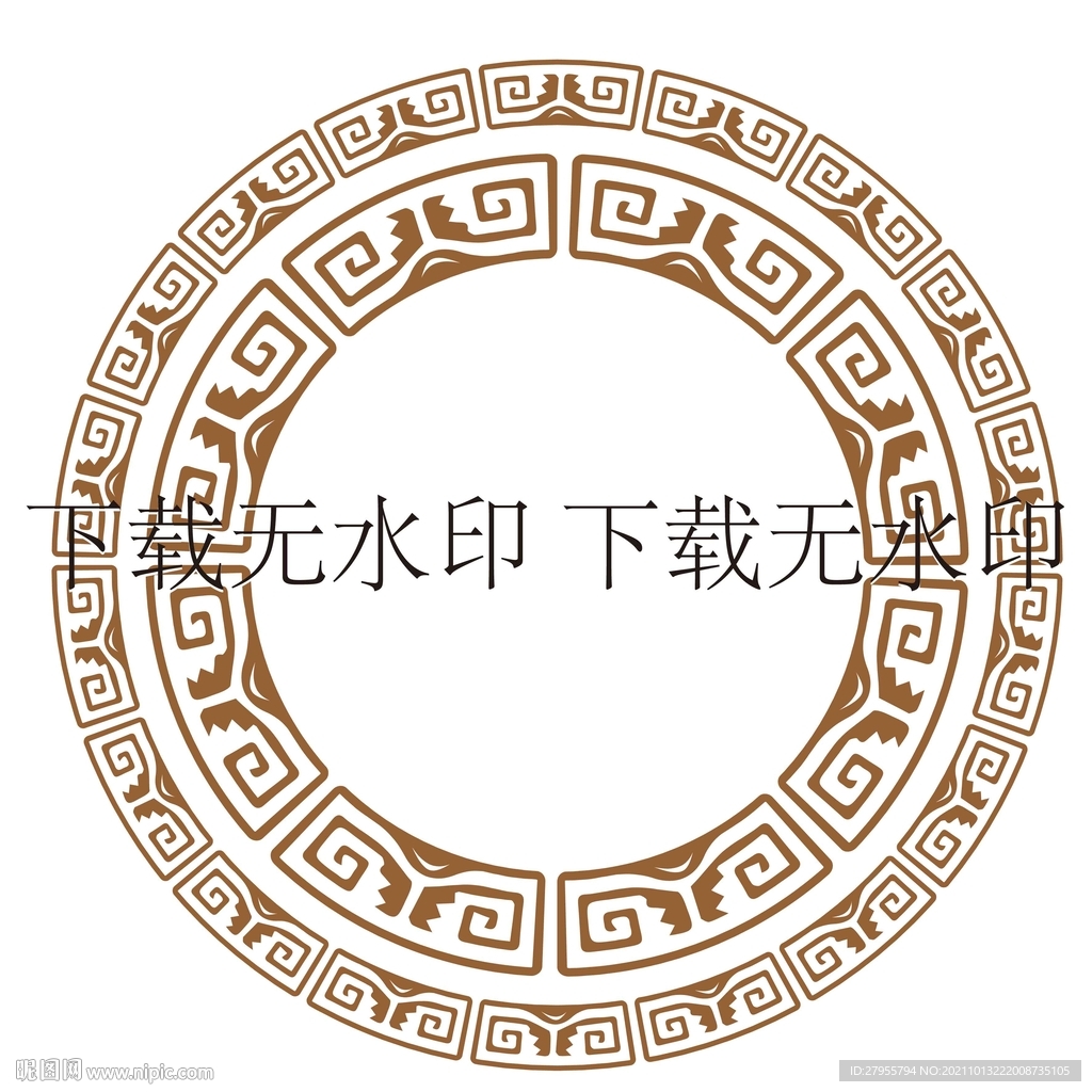 矢量回纹
