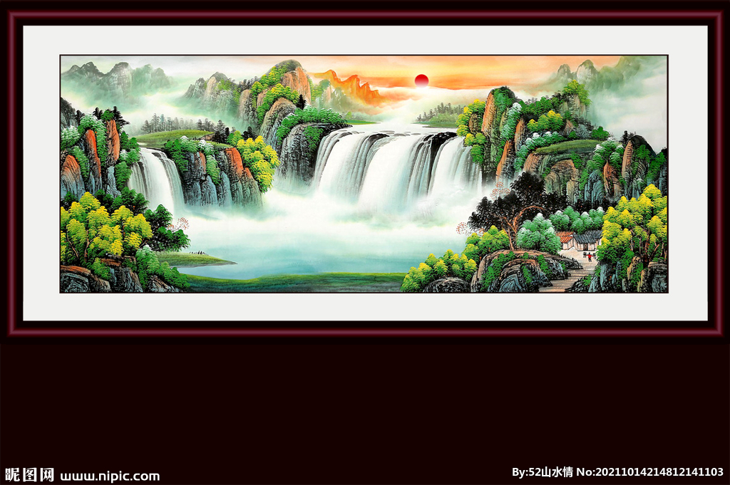 国画山水
