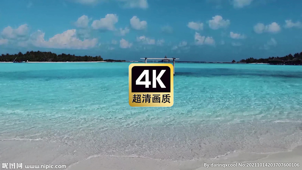 唯美热带海滩美景