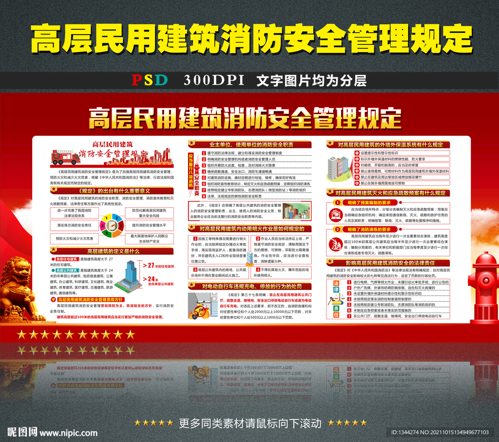 高层建筑消防安全管理规定