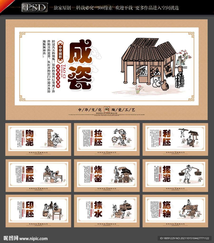 陶瓷工艺流程