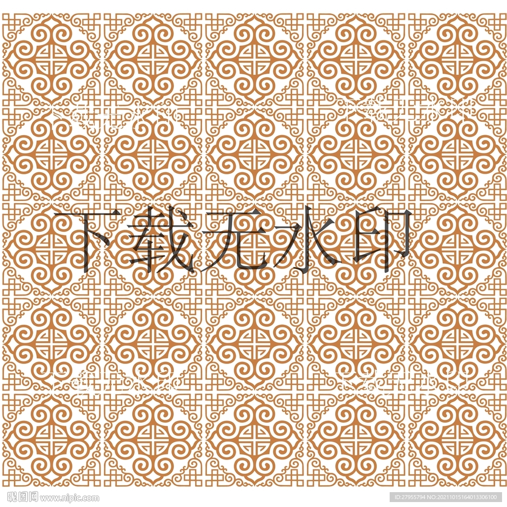 民族花纹背景