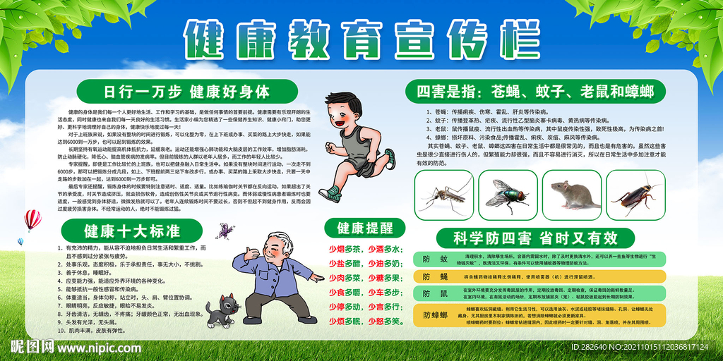 健康教育宣传栏