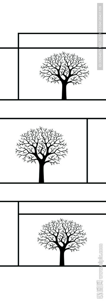 高清分层平开门写真图