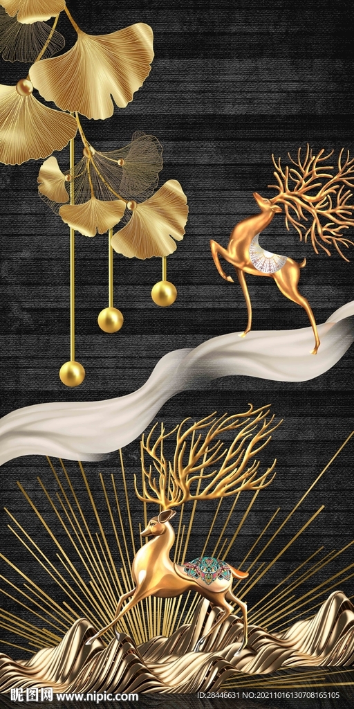 玄关装饰画背景墙