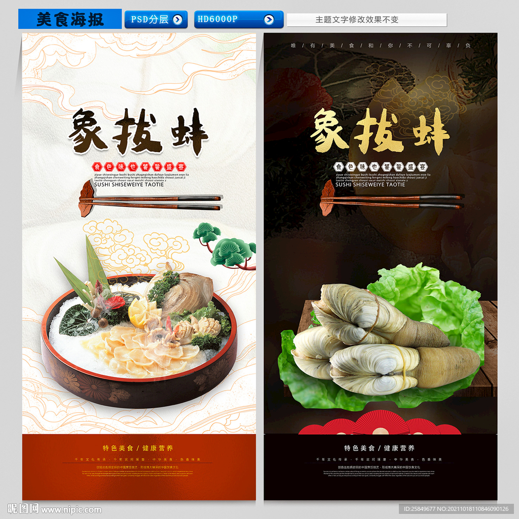 象拔蚌