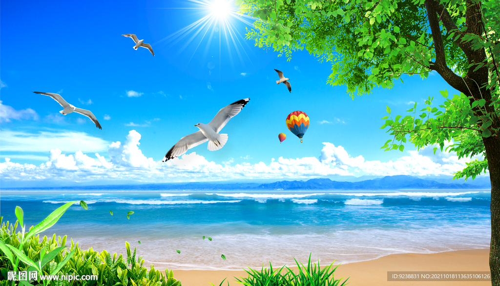 海滩