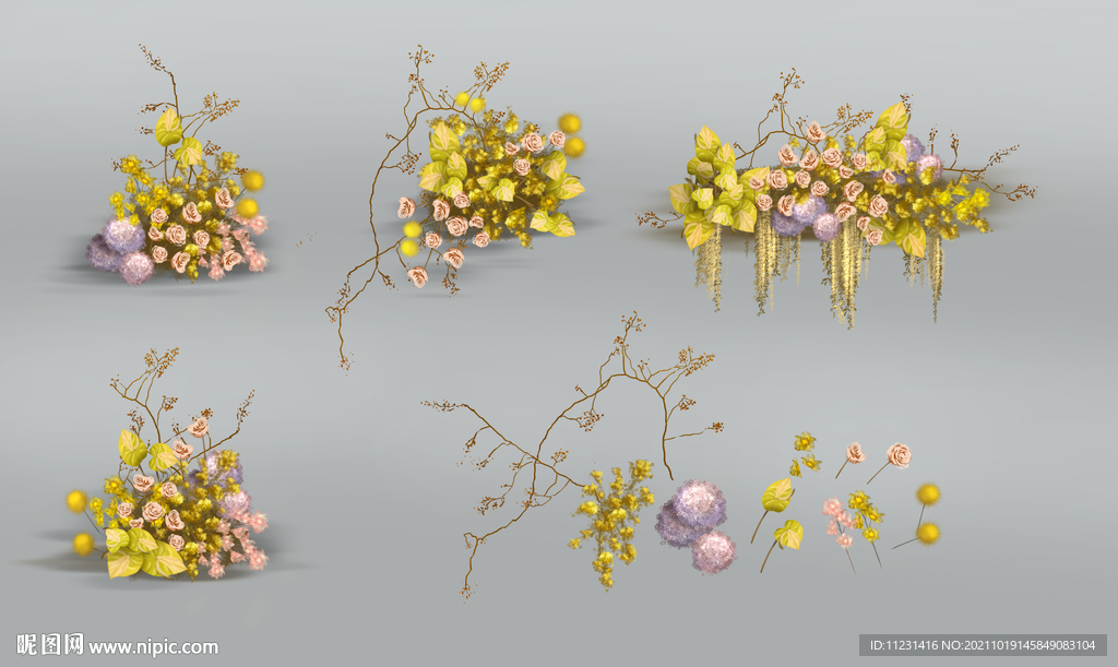 花艺手绘