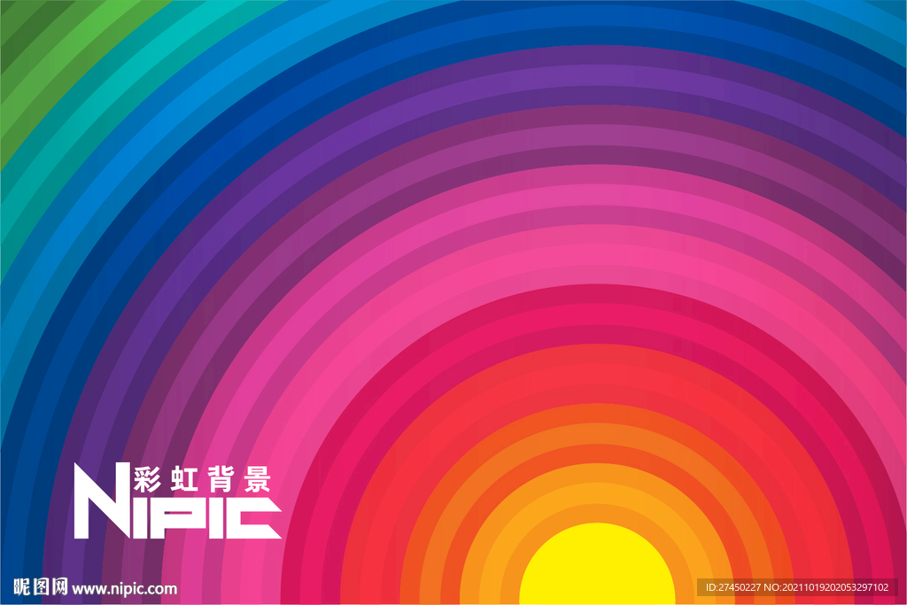 彩虹背景