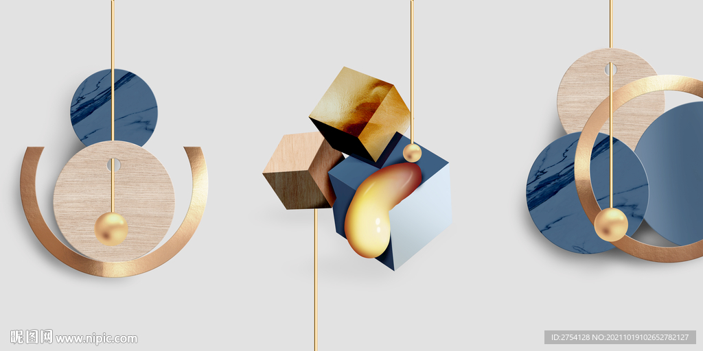 装饰画 晶瓷画 圆形 方形