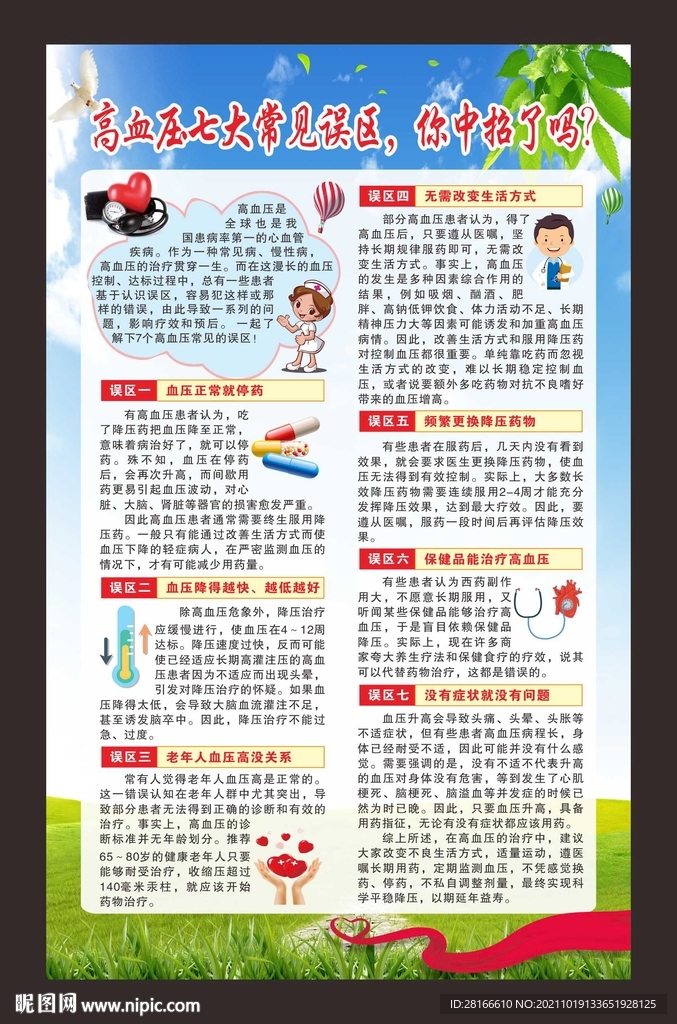 健康教育知识海报