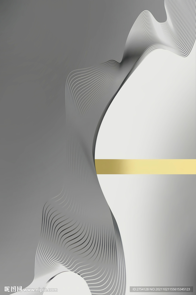 装饰画 晶瓷画 抽象线条