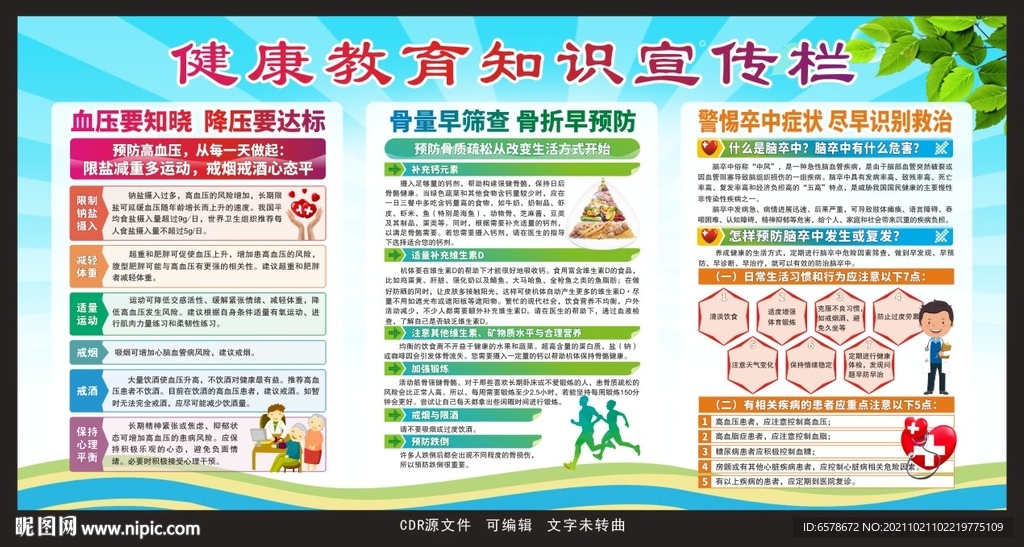 健康教育宣传栏