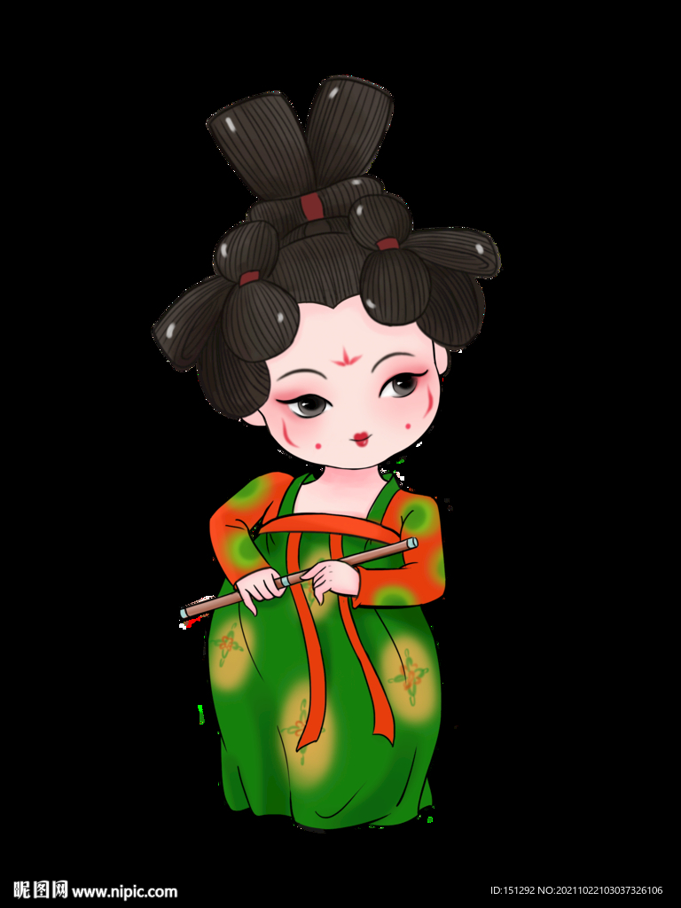 唐宫小姐姐提灯笼