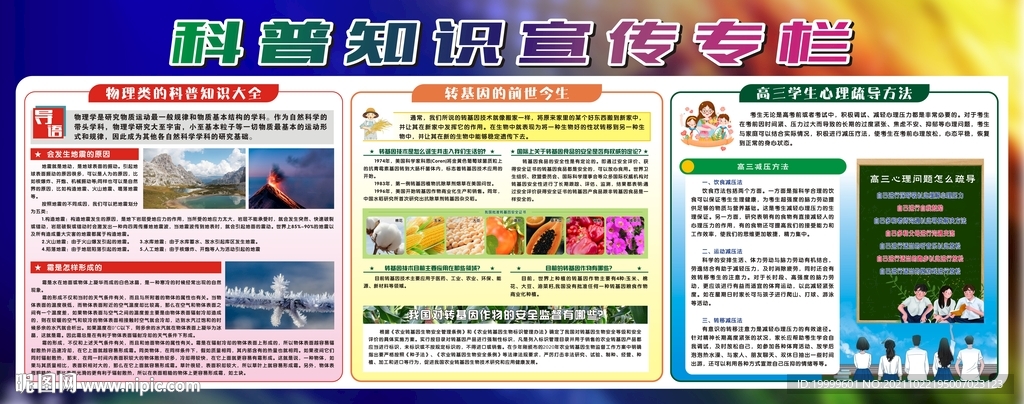 科普知识宣传栏