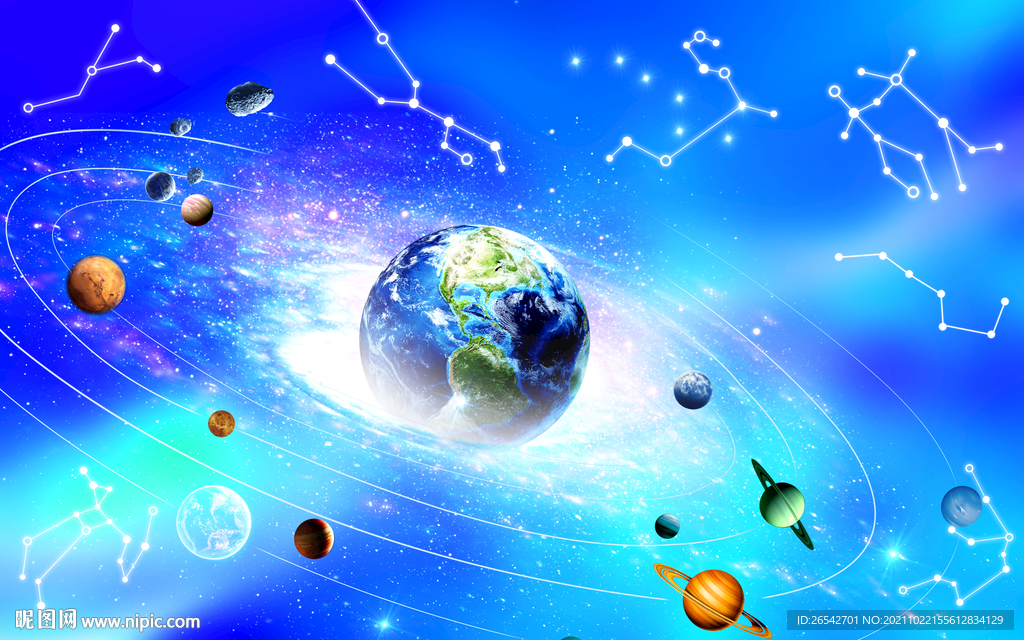 蓝色星空