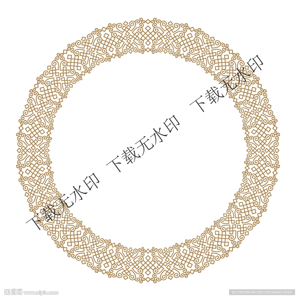 花边图案