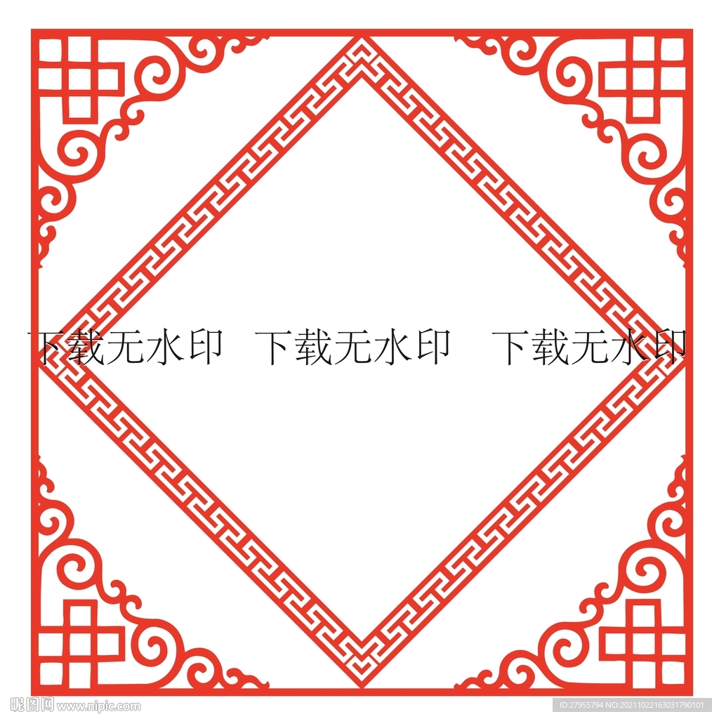 边框设计矢量