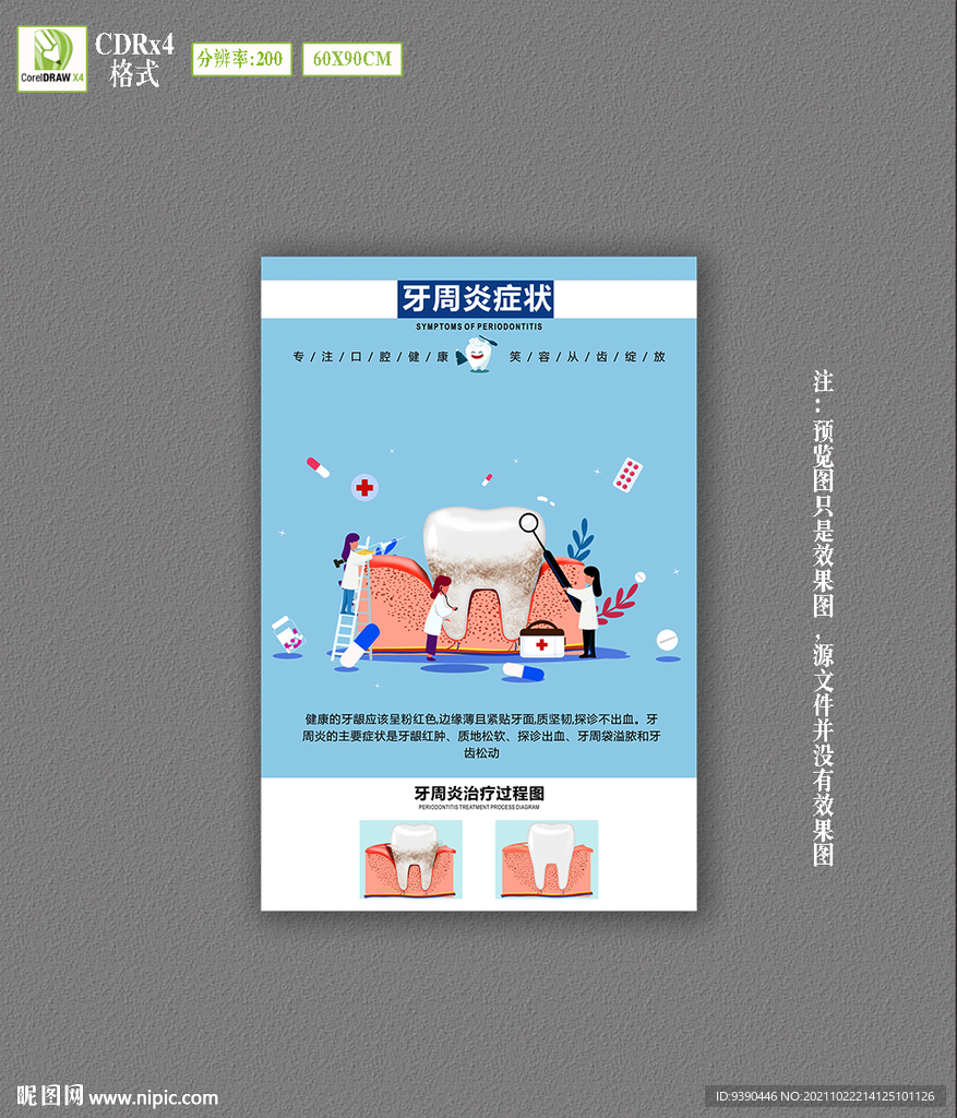 牙周炎海报