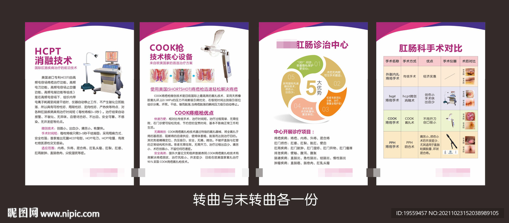 肛肠科海报