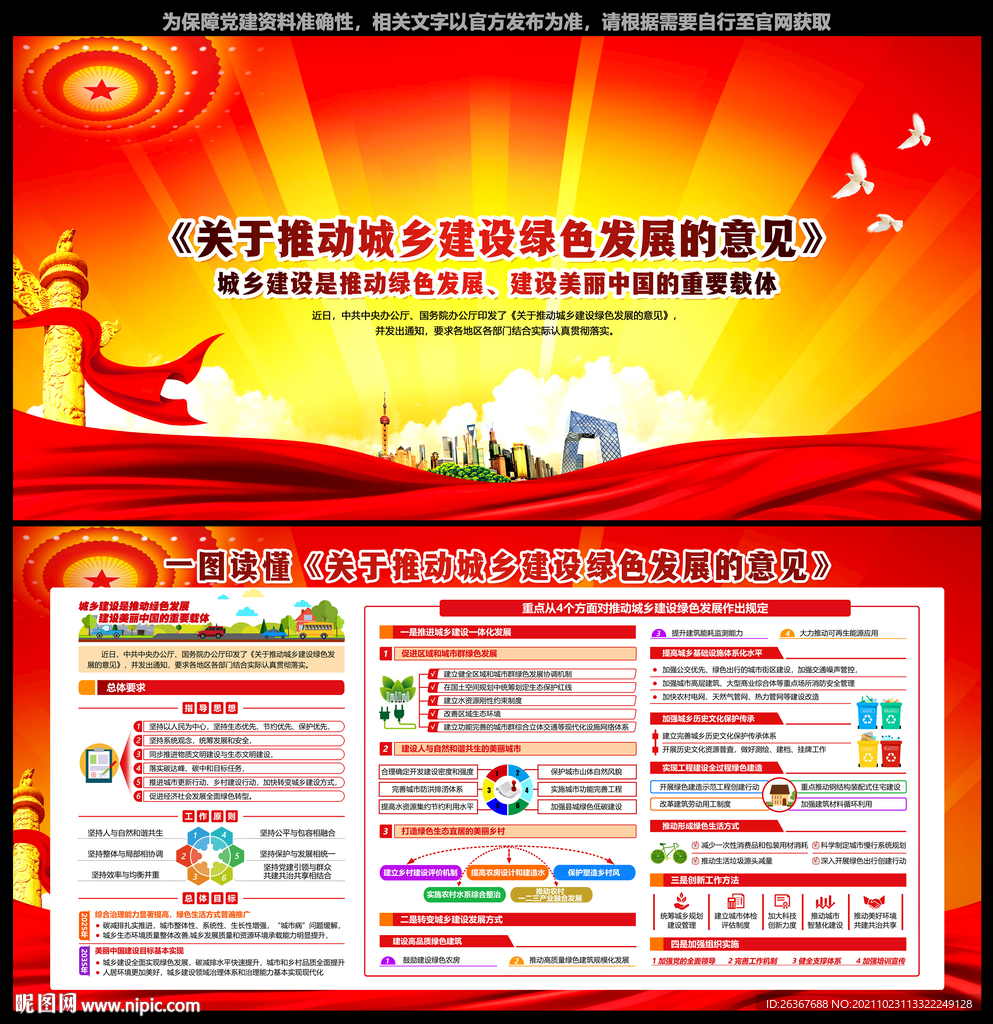 关于推动城乡建设绿色发展的意见