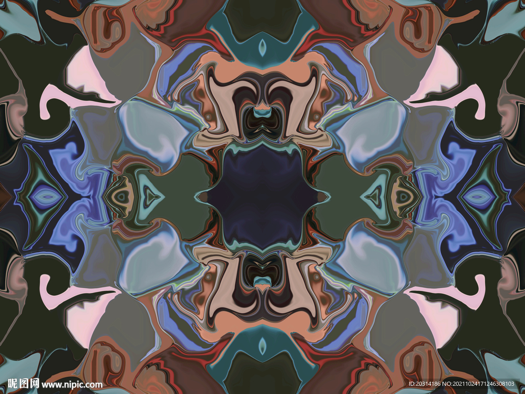 印花花型抽象背景