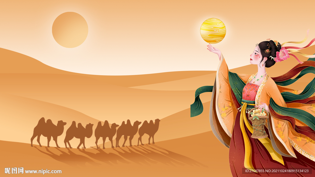 沙漠骆驼仙女