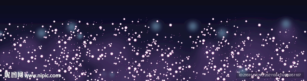 手绘星空背景墙