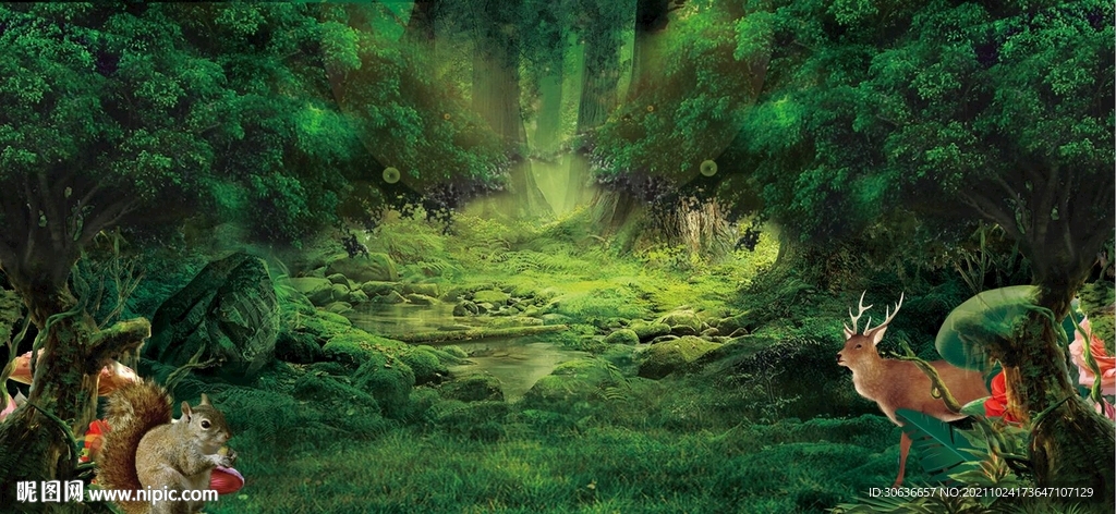 森林背景