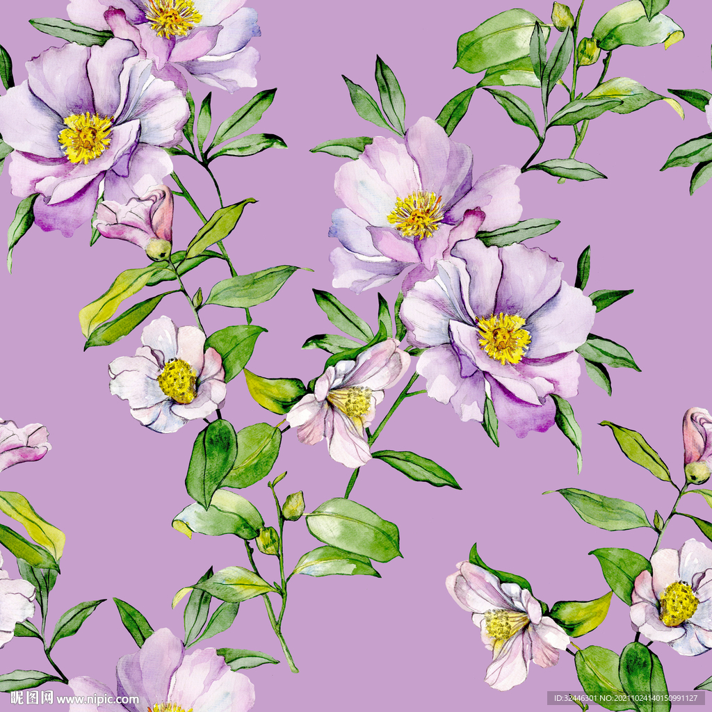 手绘花