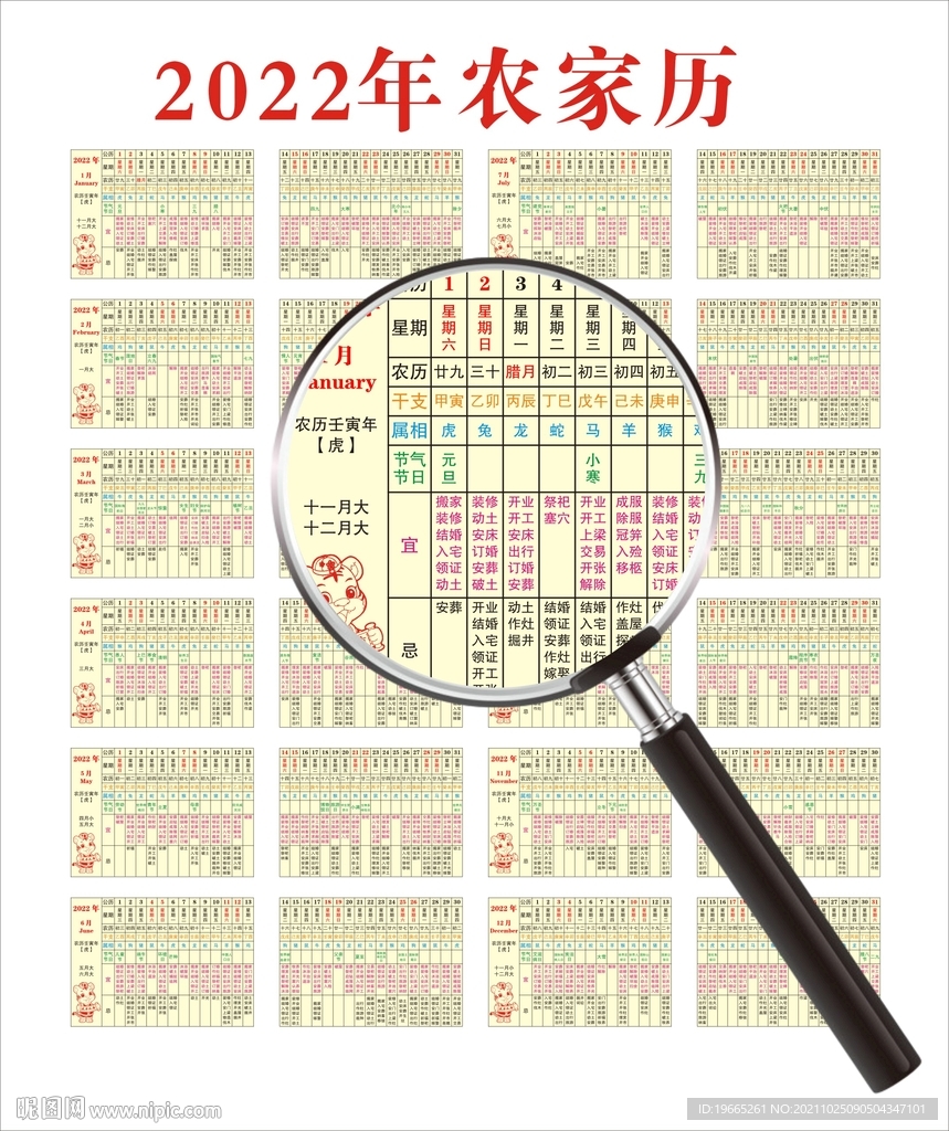 2022年农家历