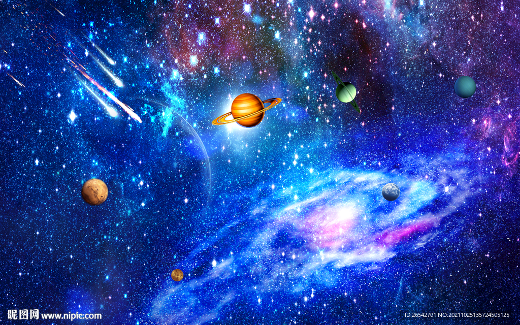 蓝色星空