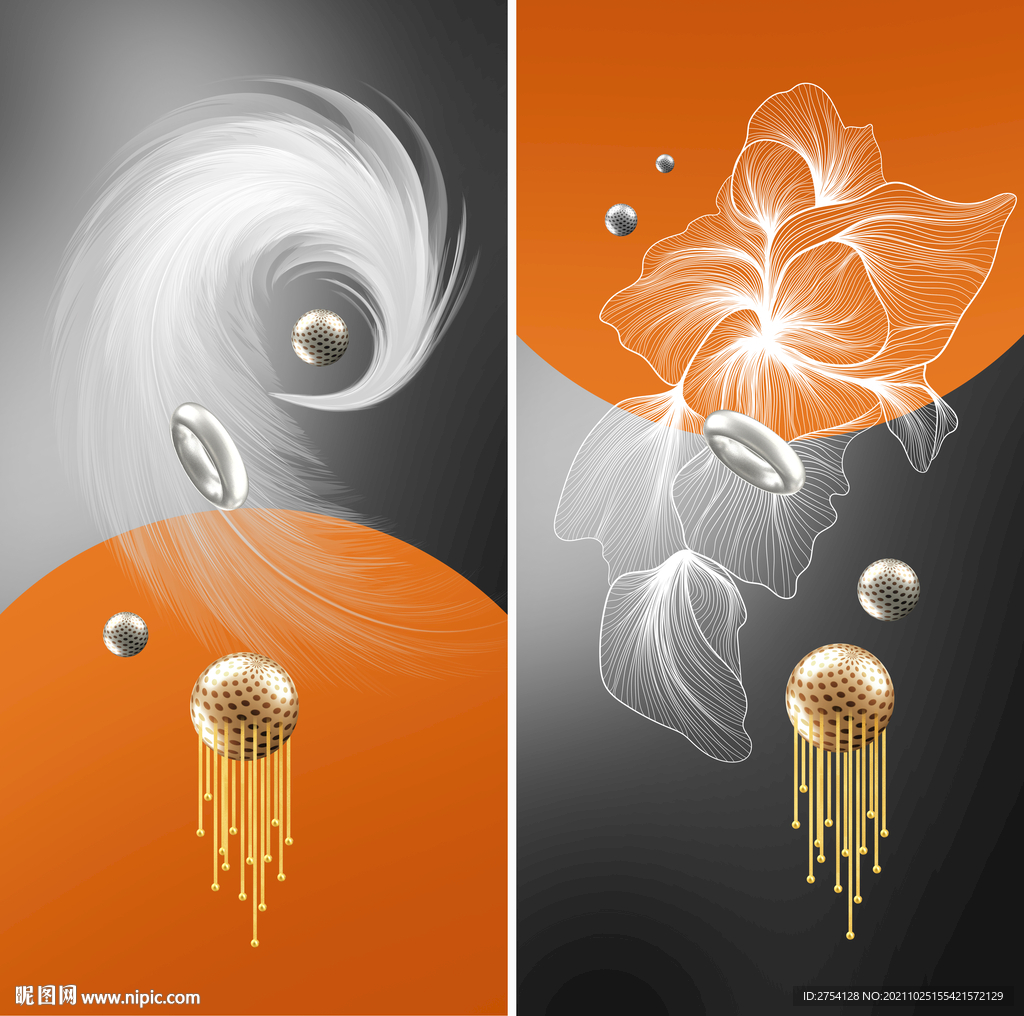 装饰画 晶瓷画 抽象画