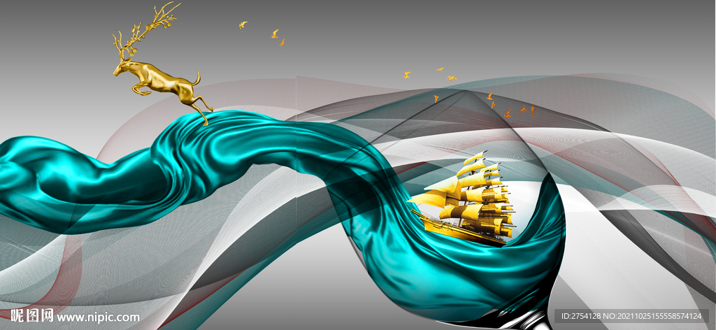 装饰画 晶瓷画 红酒杯