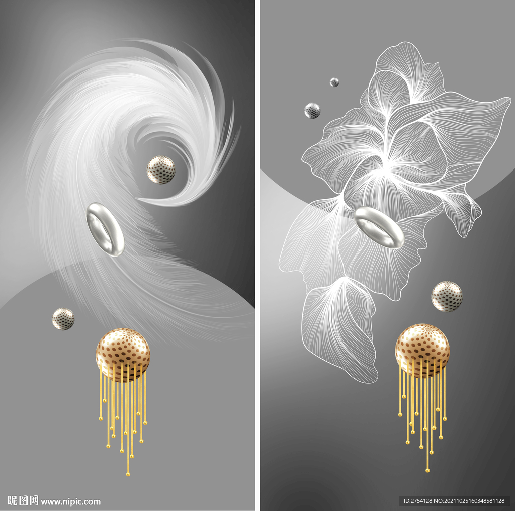 装饰画 晶瓷画 抽象画