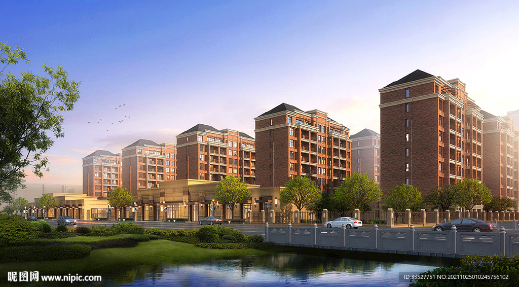 住宅沿街商业效果图