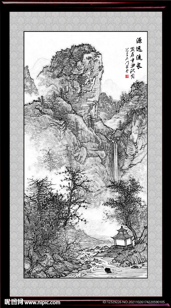 国画山水