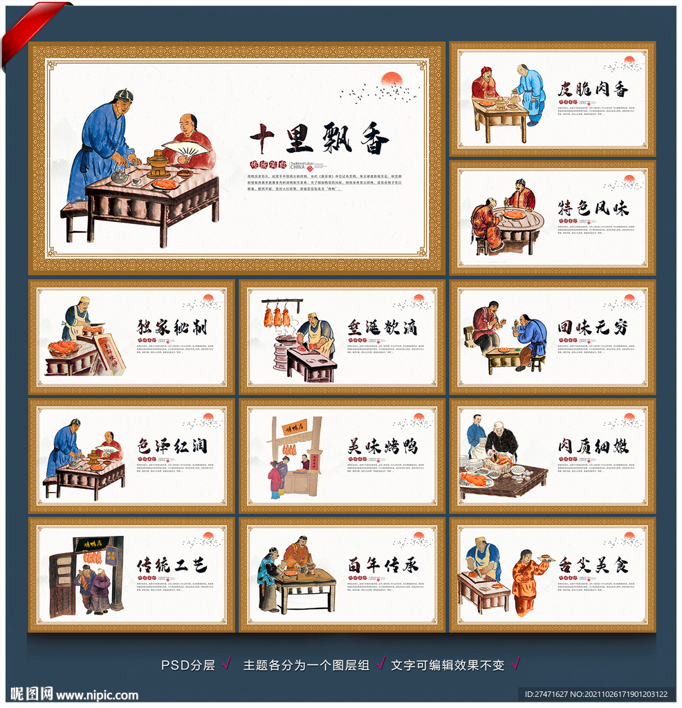 烤鸭文化