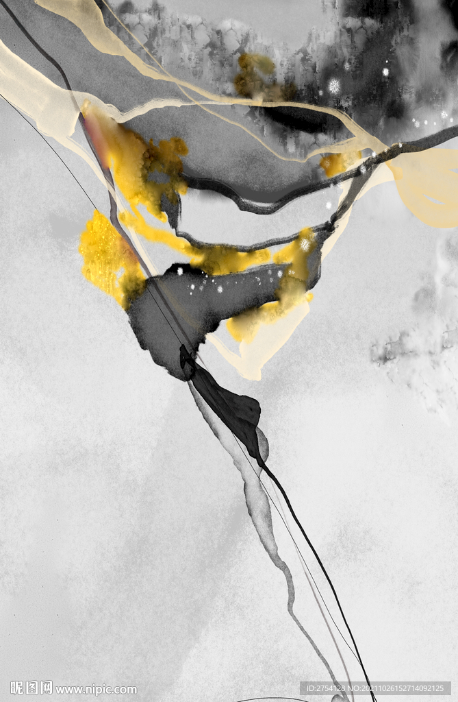 装饰画 晶瓷画 抽象画