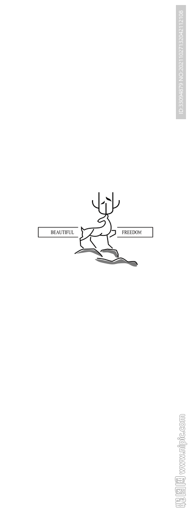 高清分层透明底平开门打印图