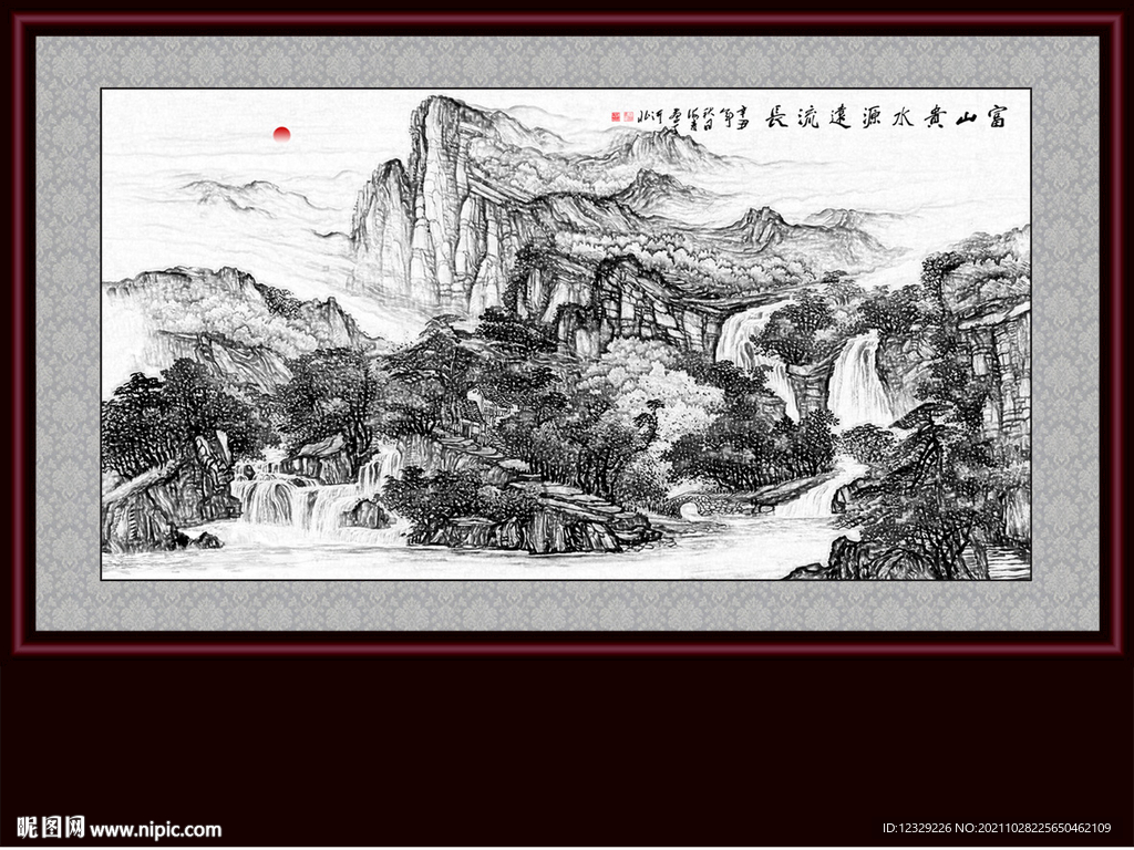 国画山水