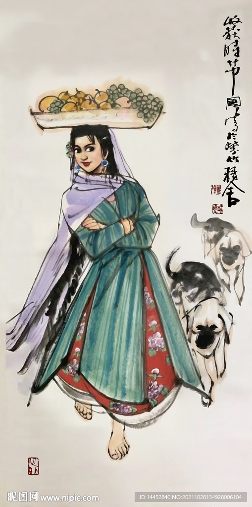 收获季节 丰收季节，美女，农忙