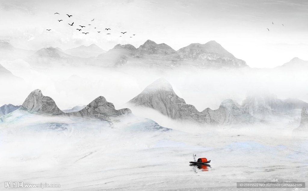 新中式电视背景墙