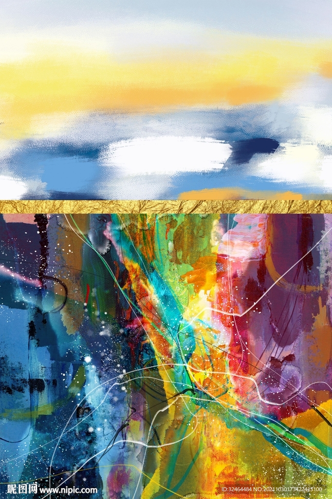 抽象画