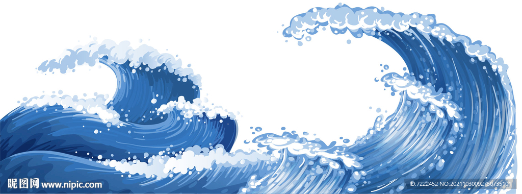 翻滚海浪