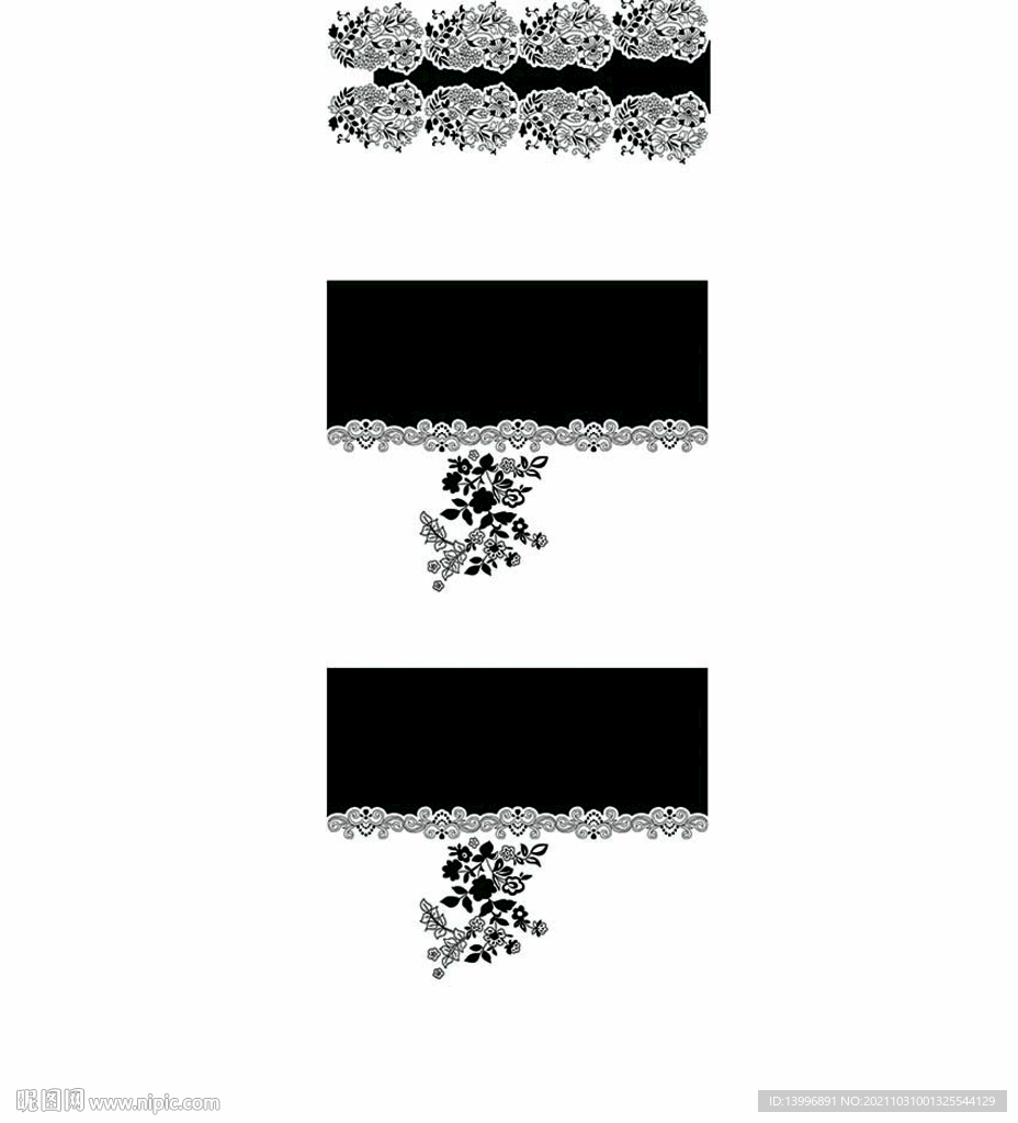 黑白花
