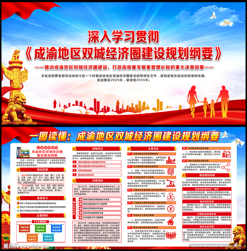 成渝地区双城经济圈建设规划纲要